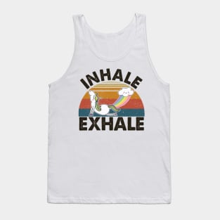 Unicorn Inhale Exhale Tank Top